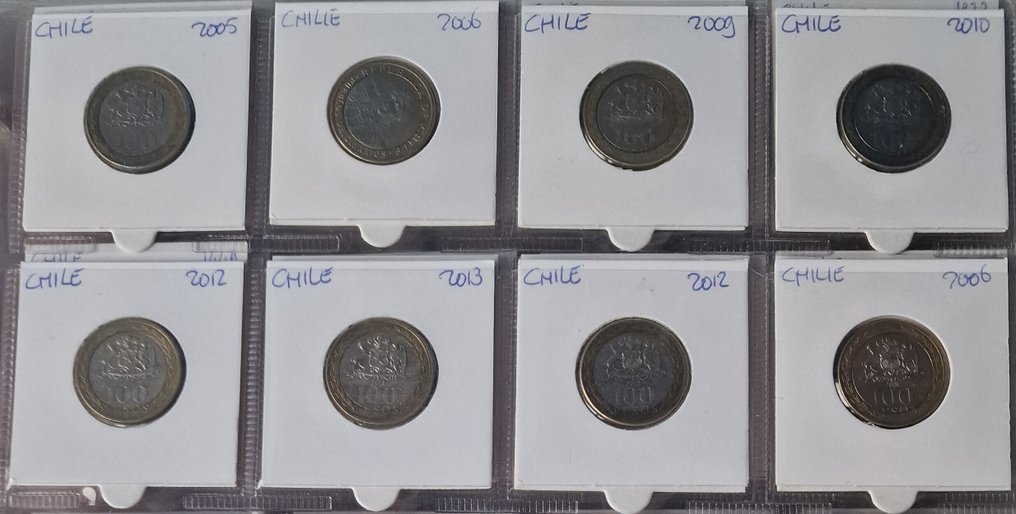 哥倫比亞, 哥斯大黎加, 智利.  (沒有保留價) #4.3