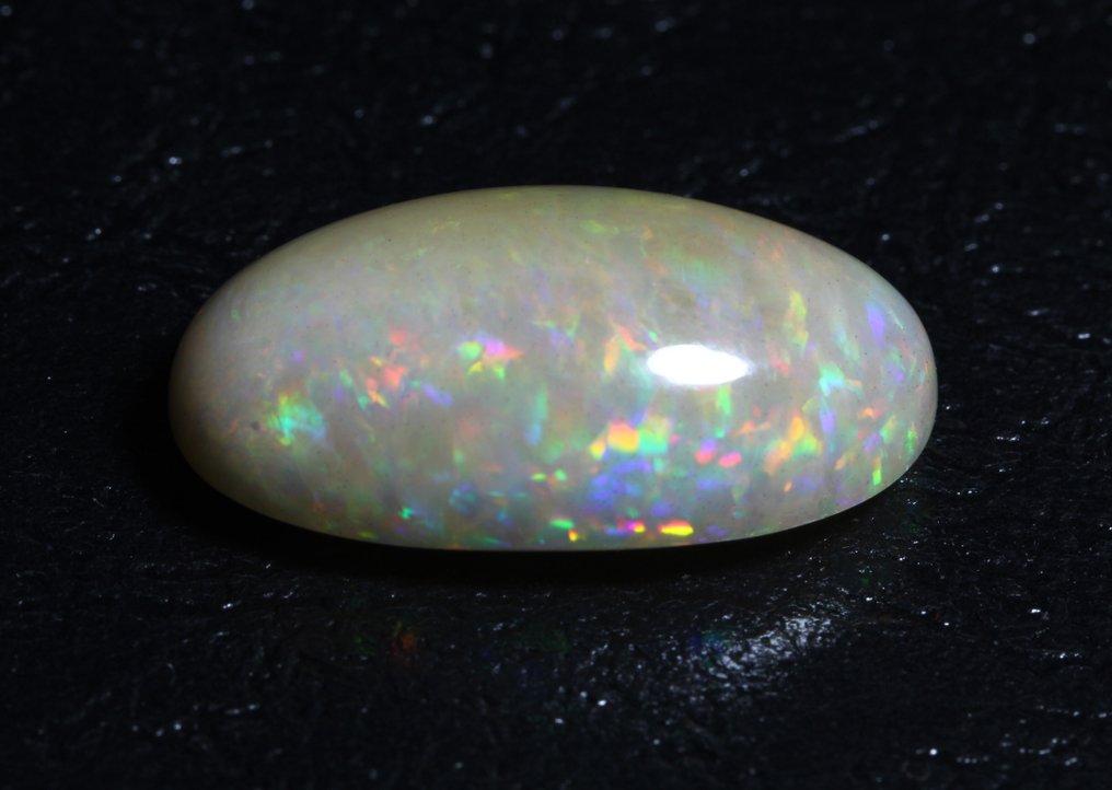 No reserve price Brown Opal  - 14.42 ct - Instituto Gemólogico Español (IGE) - Intense Color Play #1.0