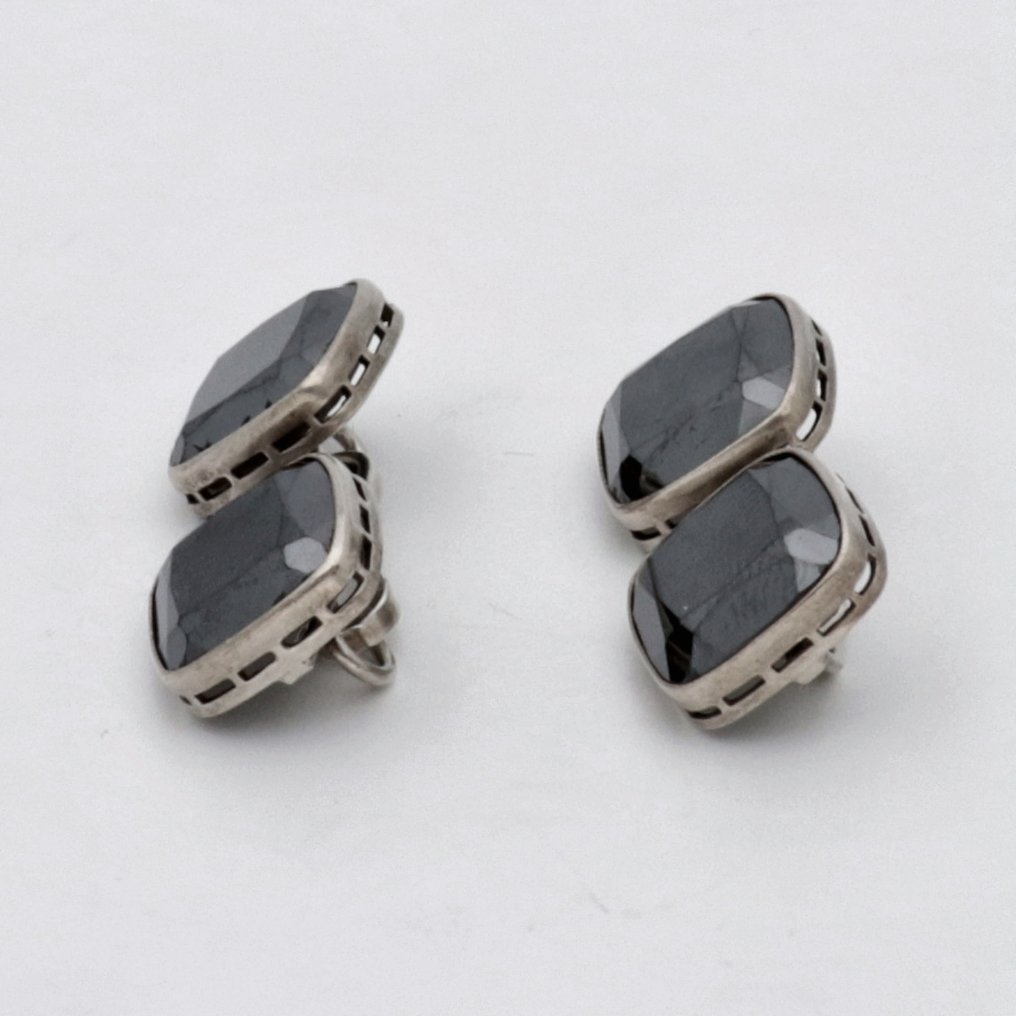 Sin precio de reserva - Gemelos Plata - Hematiet #1.0