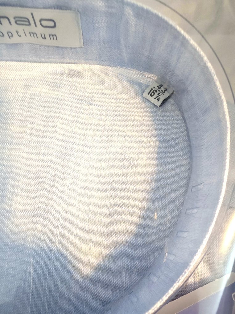 Malo - NEW, 100% Linen/Flax - RT 445,- Euro - 襯衫 - New with tags #2.1
