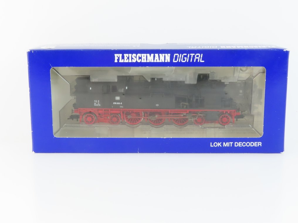 Fleischmann H0 - 7 4075K - Lokomotywa z tendrem (1) - BR 078, cyfrowy - DB #2.1