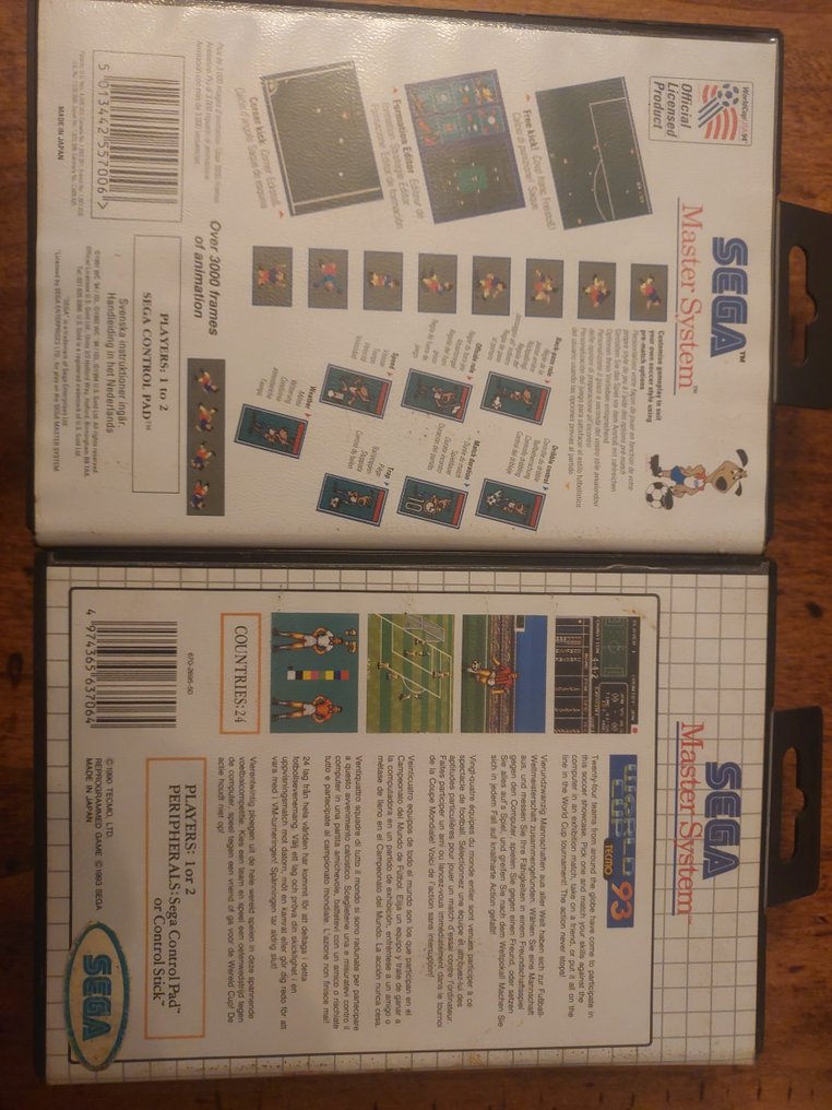 Sega - Master System - lot - 电子游戏 - 带原装盒 #1.0