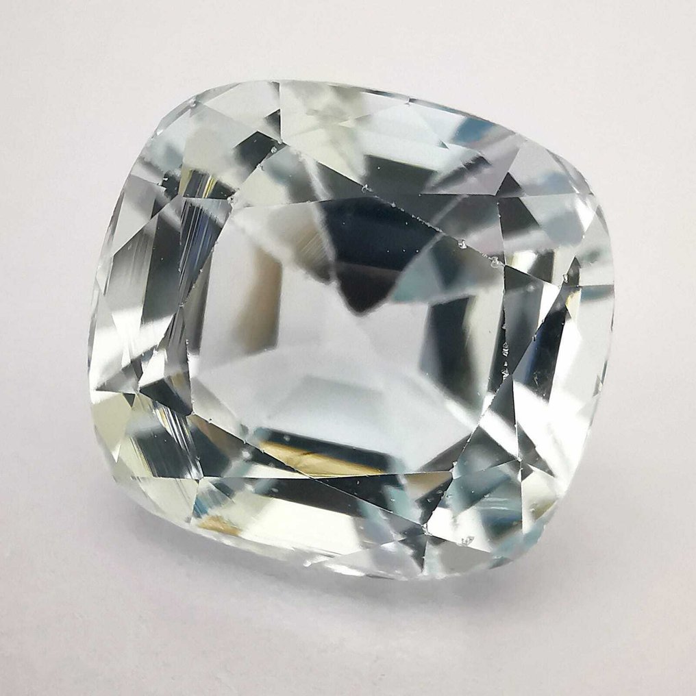 No reserve price Aquamarine - 5.93 ct - Antwerp Laboratory for Gemstone Testing (ALGT) - Light Blue #1.0