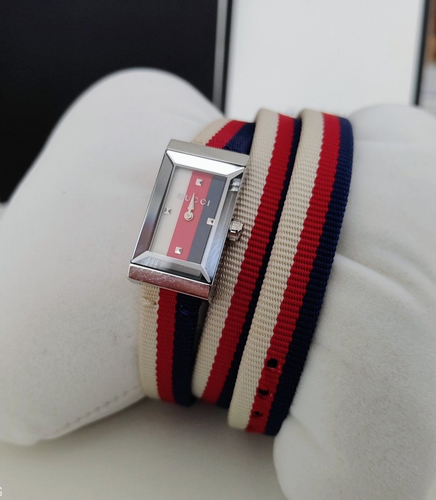 Gucci - G-Frame Tricolore - Ingen mindstepris - 147.5 - Kvinder - 2010-2020  #1.0