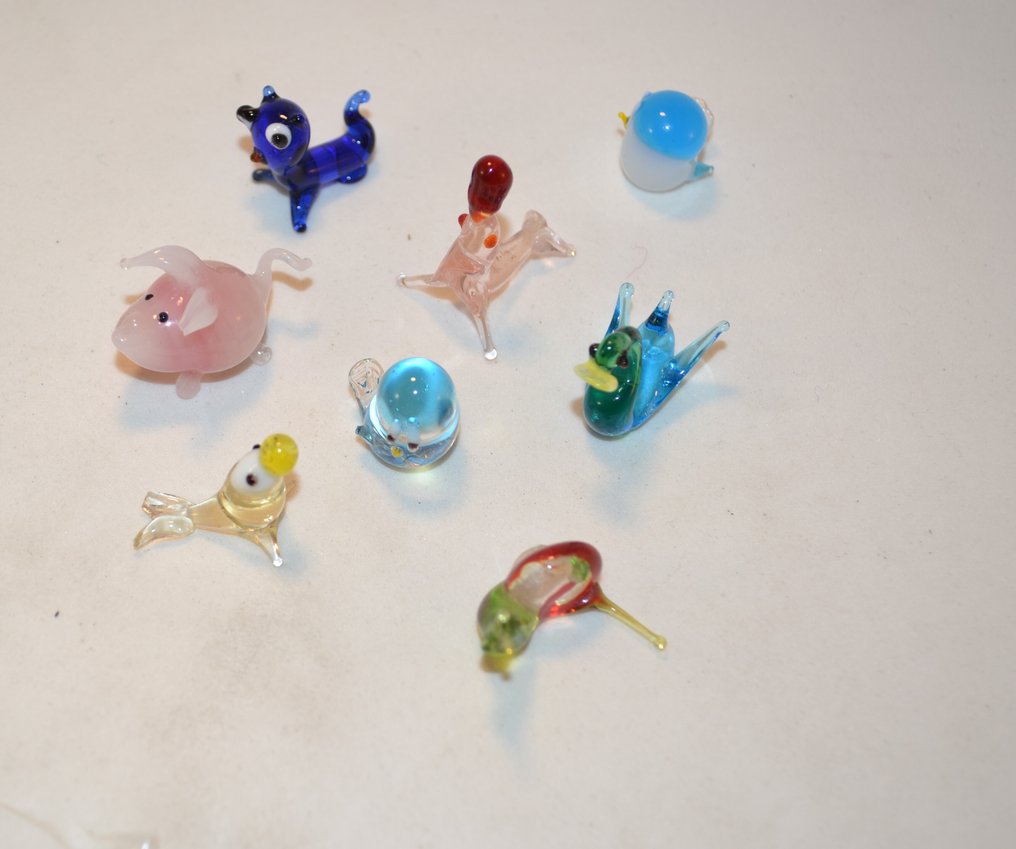 Temasamling - Dekorationselementer i Murano-glas. - Made Murano Glass #1.0