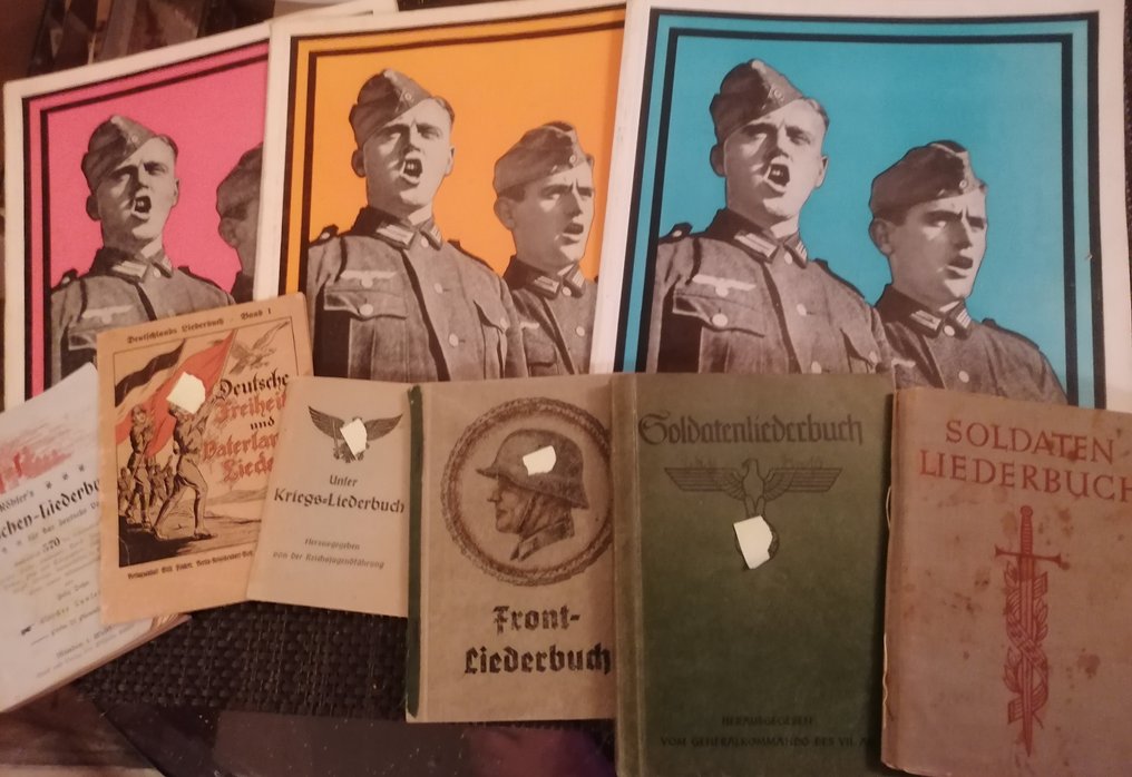 9 Liederbüchern des deutschen Militärs von 1921 bis 1941 #1.0