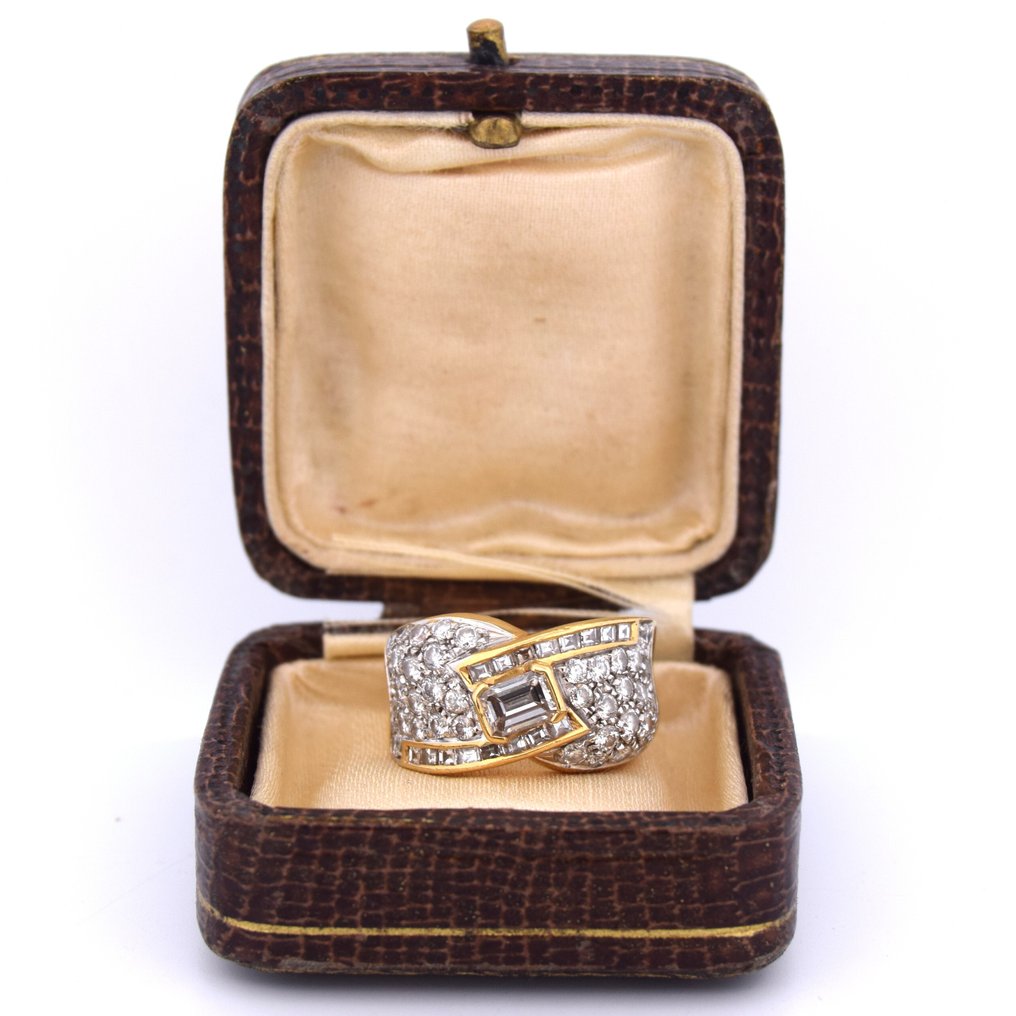 Bague de cocktail - 18 carats Or jaune -  2.55ct. tw. Diamant (Naturelle)  - Diamant - signé « DAMIANI » #1.0