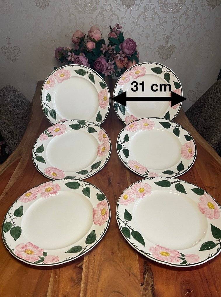 德国唯宝 - 6人用餐具套装 - 瓷 - Wildrose #1.0