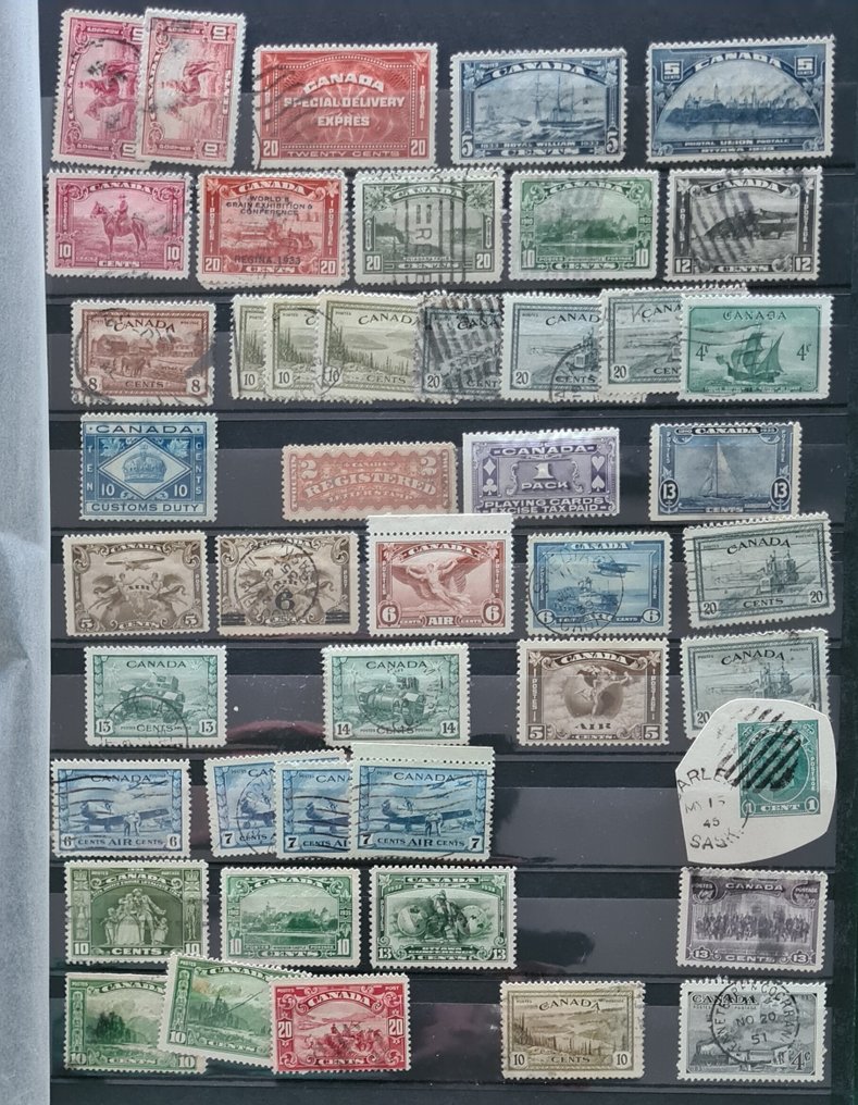 世界  - b42）查找世界邮票批次，涵盖多个国家，展示在38张照片中 #2.1