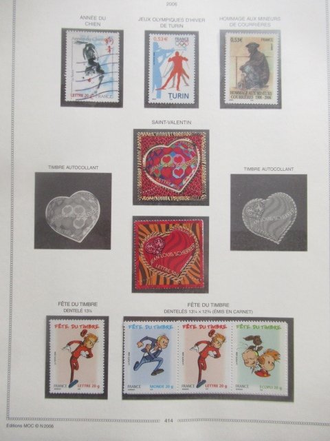 法国 2006 - 精彩的邮票、邮票册和集邮簿 #1.0