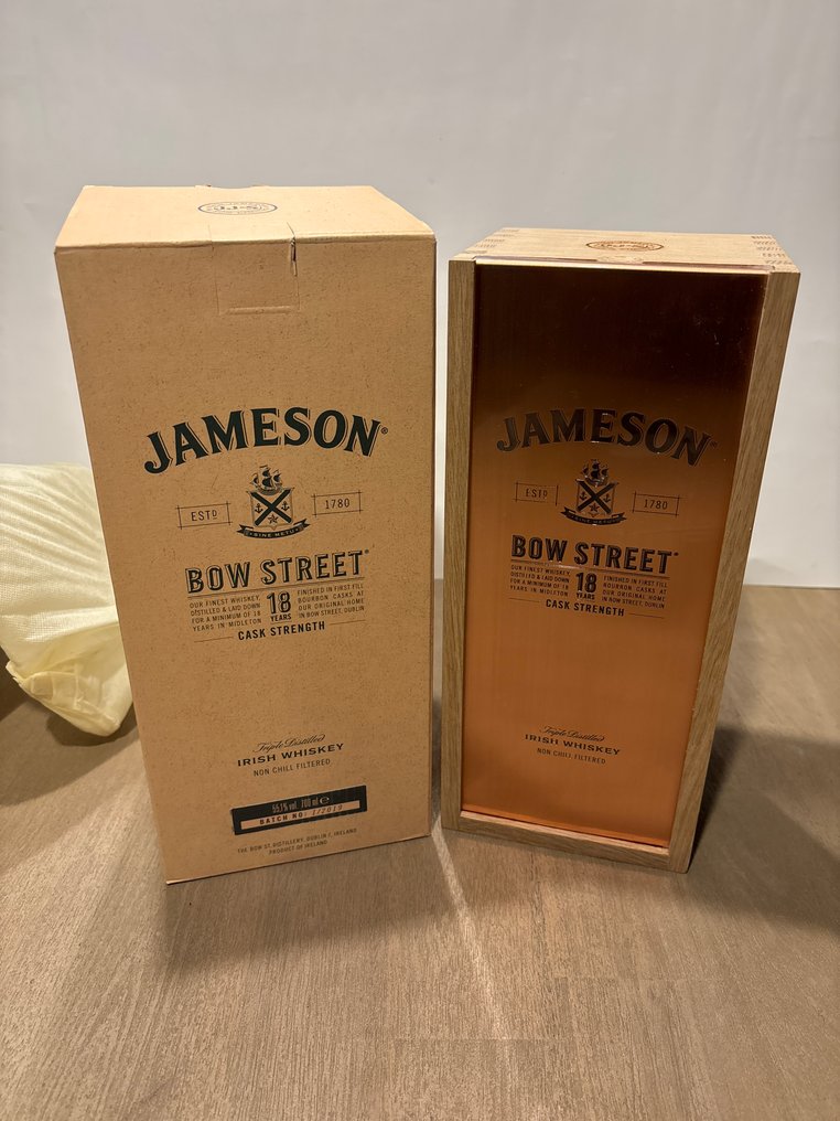Jameson 18 years old Bow Street - Cask Strength Batch 1  - b. 2019  - 70cl #4.3