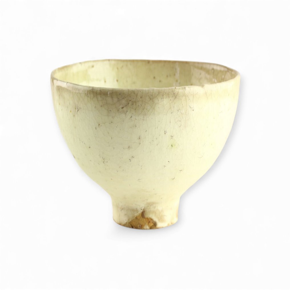 平清义——由Living National Treasure制作的琥珀瓷茶碗——当代日本陶瓷 - 瓷器 - Hara Kiyoshi - 日本 - 昭和年代(1926-1989) #1.0