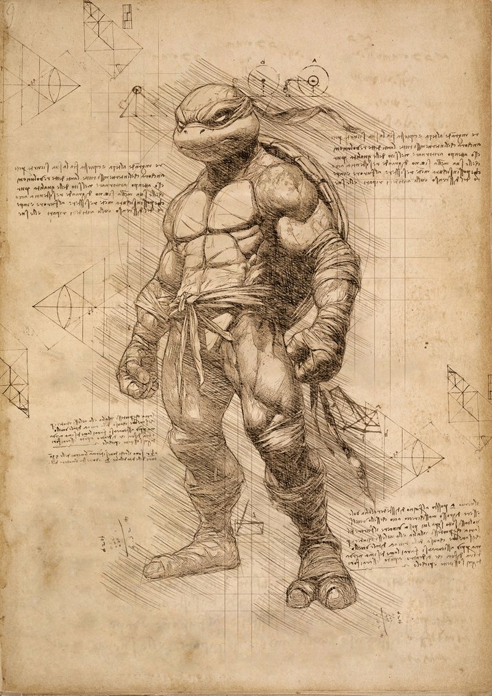 Boriani - Ninja Turtle - Da Vinci Series - limited edition 1/25 #1.0