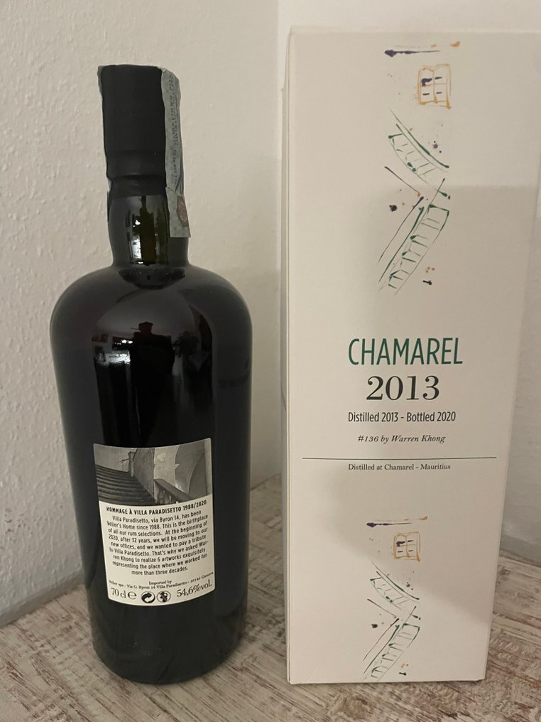 Chamarel 2013 Velier - Villa Paradisetto    - b. 2020  - 70cl #3.2
