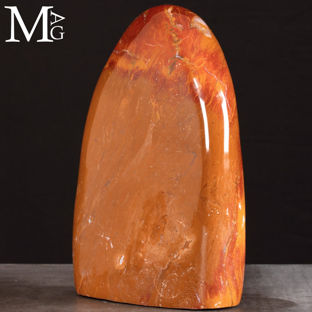 Madagascar Red Agate – Natural Decorative Element - Altezza: 257 mm - Larghezza: 175 mm- 6655 g #2.1