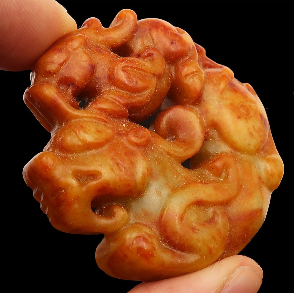 Amulette des Deux Dragons Chilong: Harmónia, Védelem és Jólét - Amulett #2.1