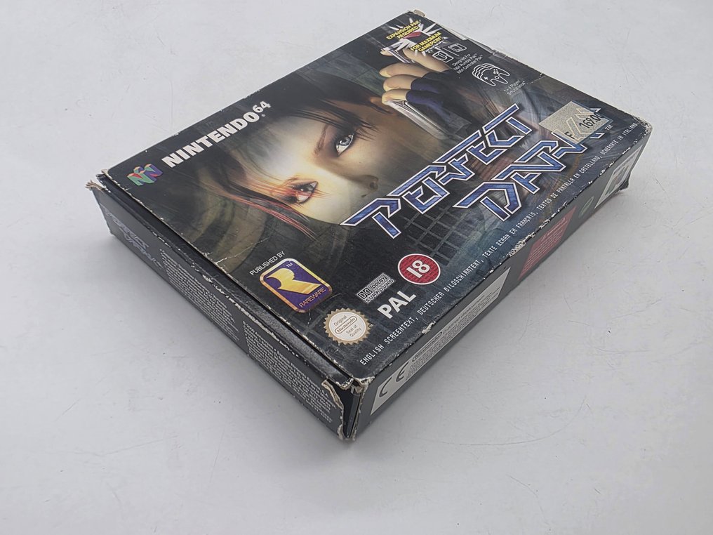 Nintendo - Nintendo 64 - STOCK RARE - N64 1st print - PERFECT DARK  EUR PAL edition - Video game - In original box #1.0