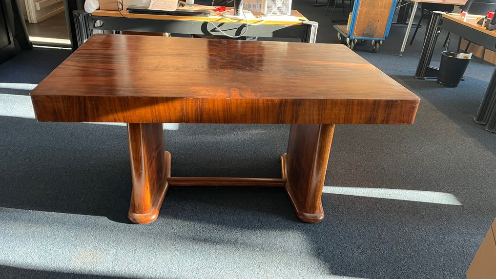 Table - Walnut - Art deco table for 6-8 persons #1.0