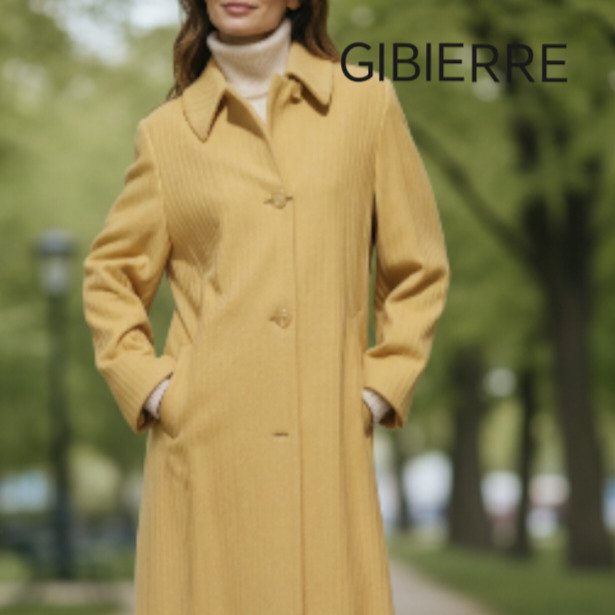 GIBIERRE- Size IT42 - Lana & Angora. - Παλτό - New with tags #1.0