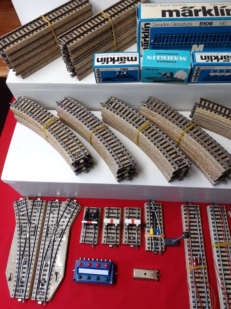 Märklin H0 - 5100/5200 serie, met toebehoren - 模型火車軌道 (107) #2.1