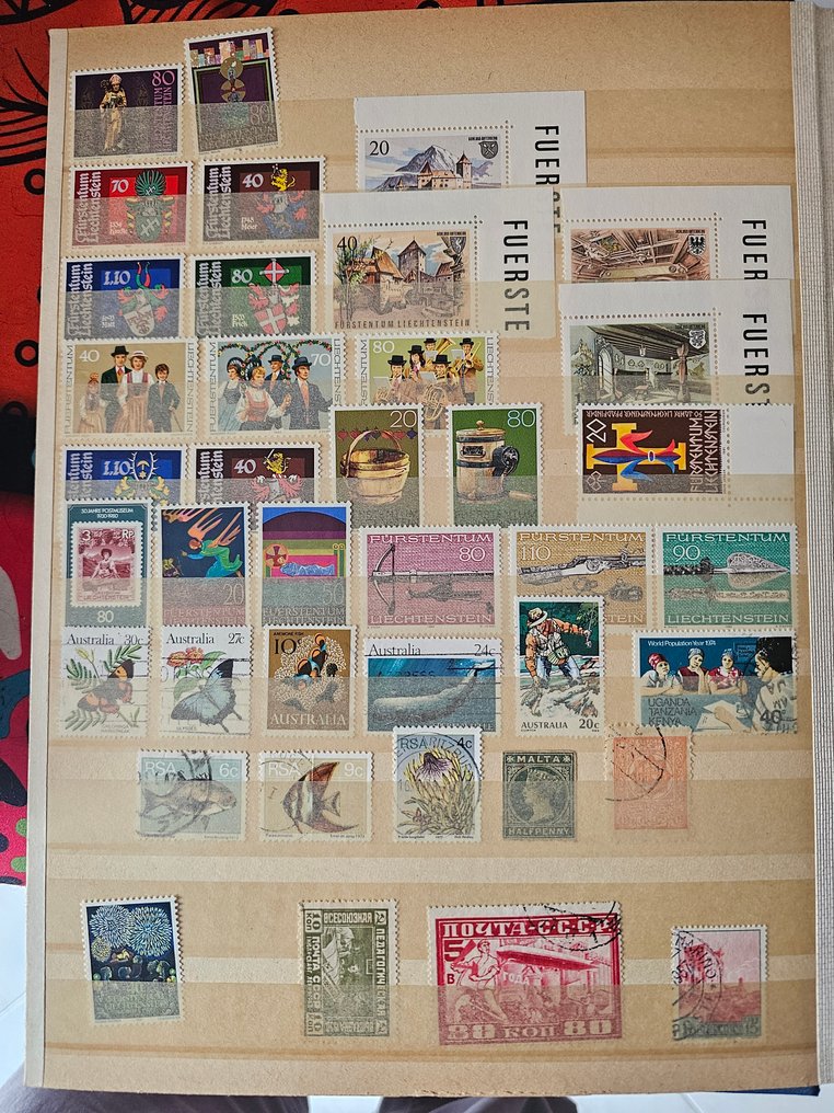 聯合國 - 日內瓦  - 联合国，来自世界各地的邮票，非洲，Mef，Vri，巴勒斯坦，收藏，积累 #1.0