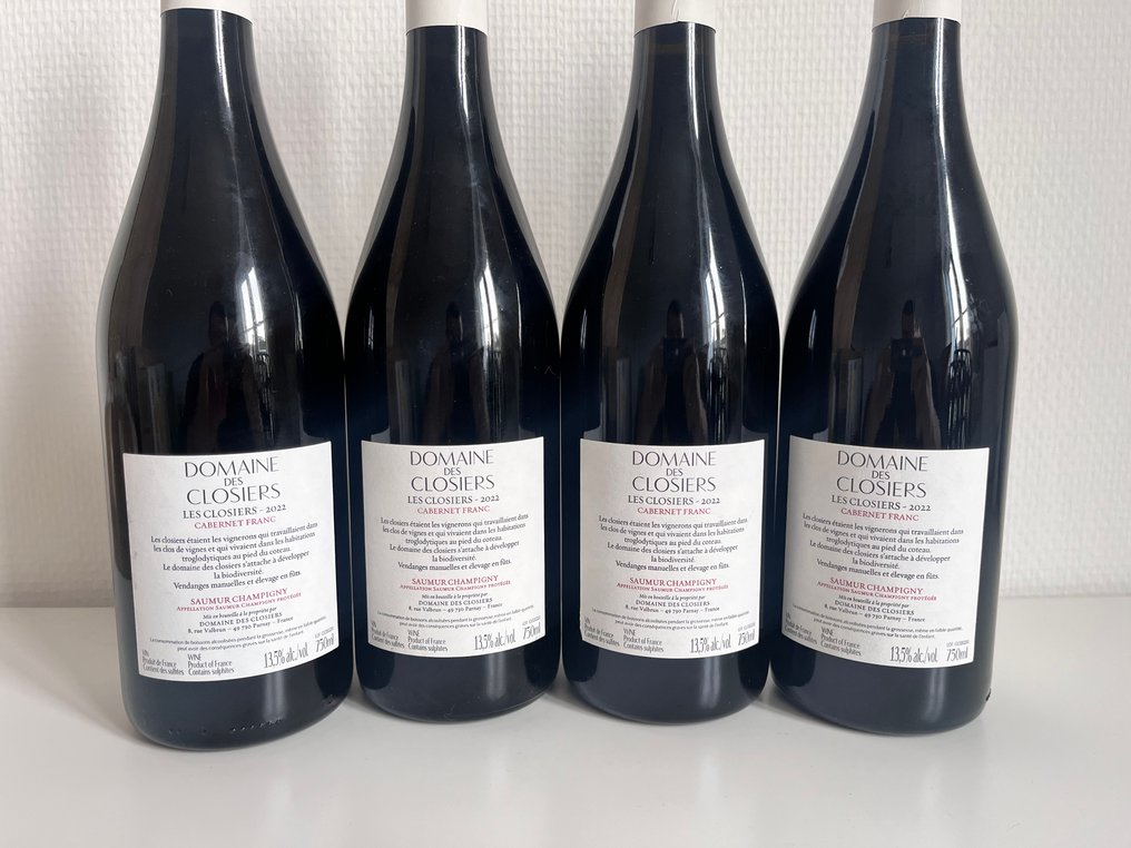 2022 Domaine des Closiers "Les Closiers" - Saumur-Champigny - 4 Bottles (0.75L) #2.1