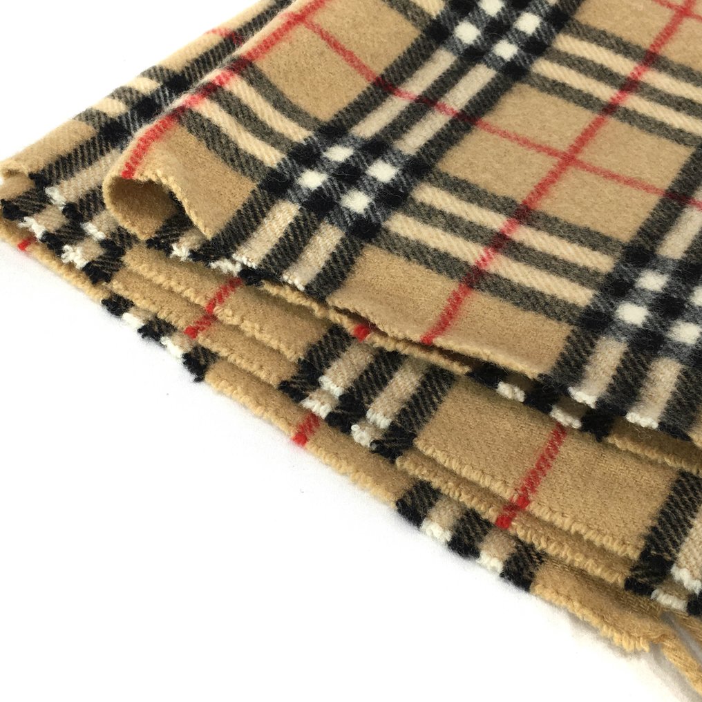 Burberrys - Nova Check - Shawl - Blanket - 120 cm - 65 cm - WOOL 100% #4.3