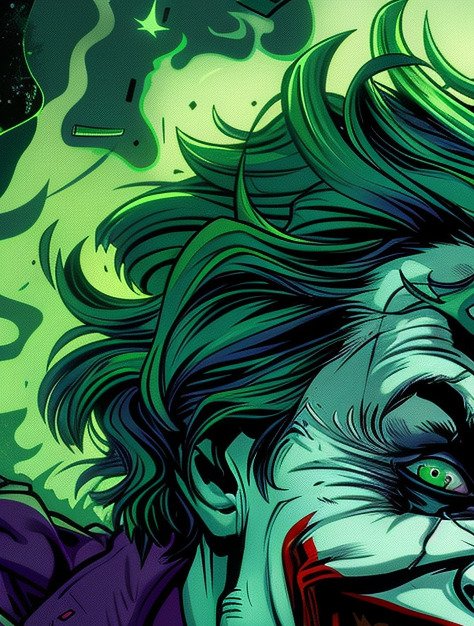 Shayer - Joker: Madness Unleashed - XL - 60x80cm - !! 1/1 !! #2.1