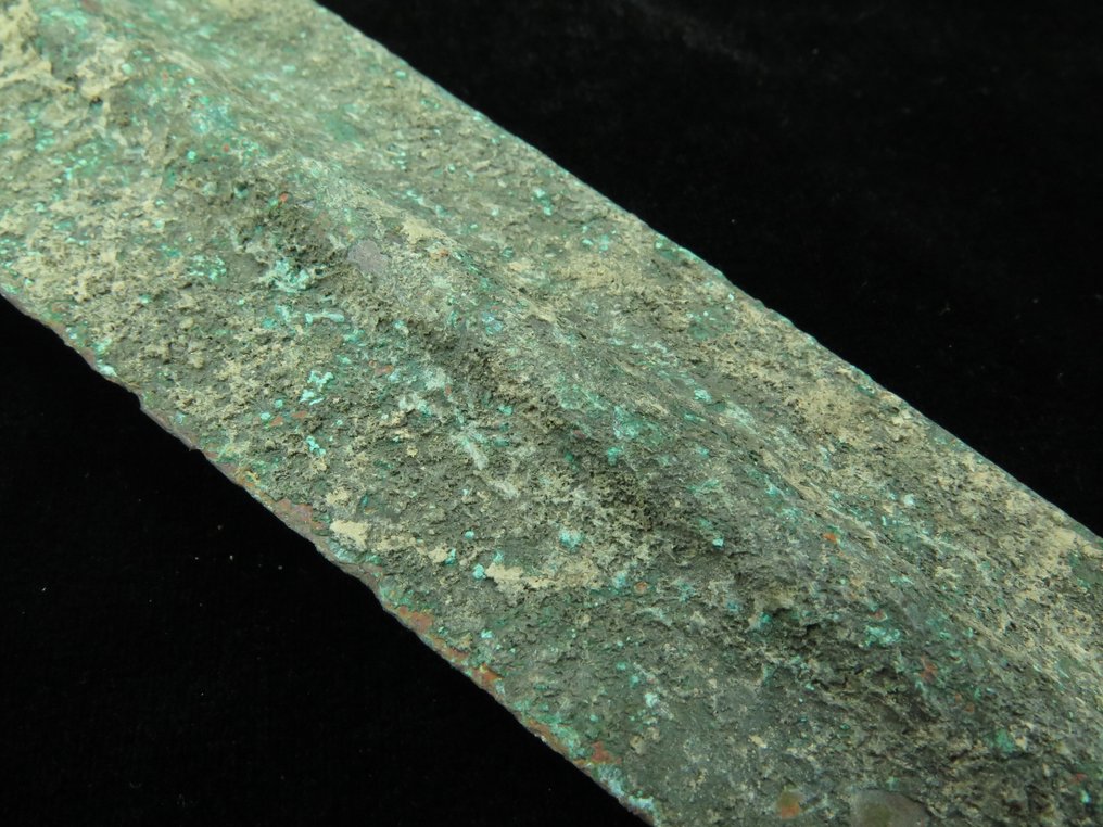 Εποχή του Χαλκού Μπρούντζος Μεγάλη κεφαλή δόρατος - 48 cm  (χωρίς τιμή ασφαλείας) #4.3