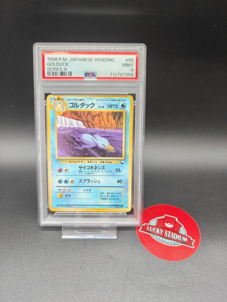 Pokémon - 1 Graded card - Golduck Foil - PSA 9 - Various sets #1.0