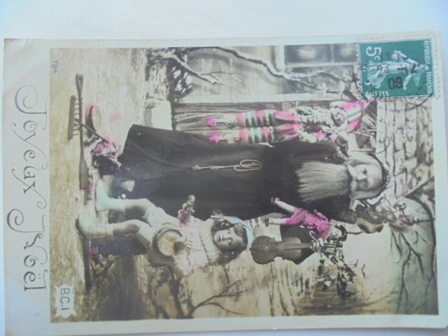 Szent Miklós, Noel és a Mikulás - Képeslap (80) - 1900-1960 #2.1