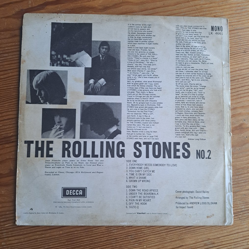 Rolling Stones - Multiple artists - The Rolling Stones No.2 - LP Album (stand-alone item) - Mono - 1965 #1.0