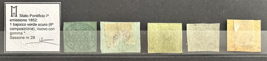 意大利古城邦-教皇国  - 贝拉精选，包含三个新值，配有橡胶和四个字母，以及有趣的邮资封贴。 #4.3