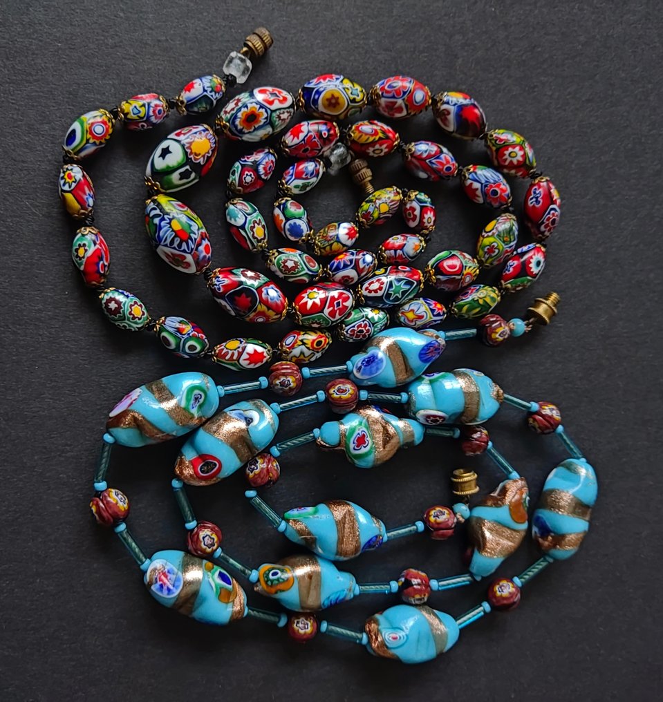 Messing - 鏈 - Murano Millefiori #1.0