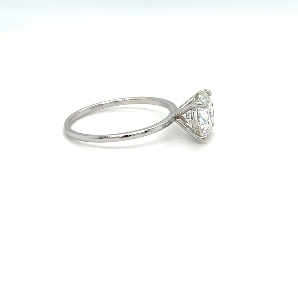 Zonder minimumprijs - Ring - 14 karaat Witgoud - 1.10ct. tw. Diamant (Lab-grown) #2.1