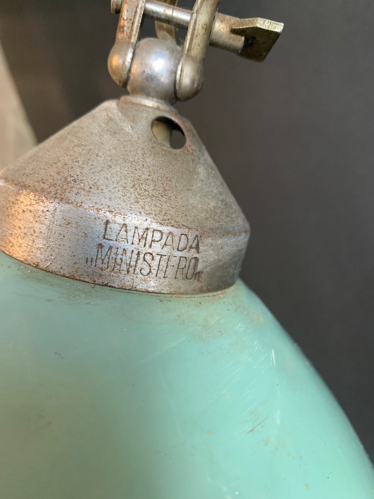 Banker table lamp - Steel #4.3