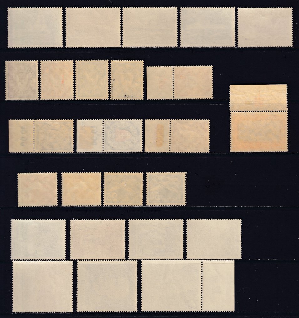 Danzig 1929/1939 - Composition - Michel: 217/219,251/268,274/308 #4.3