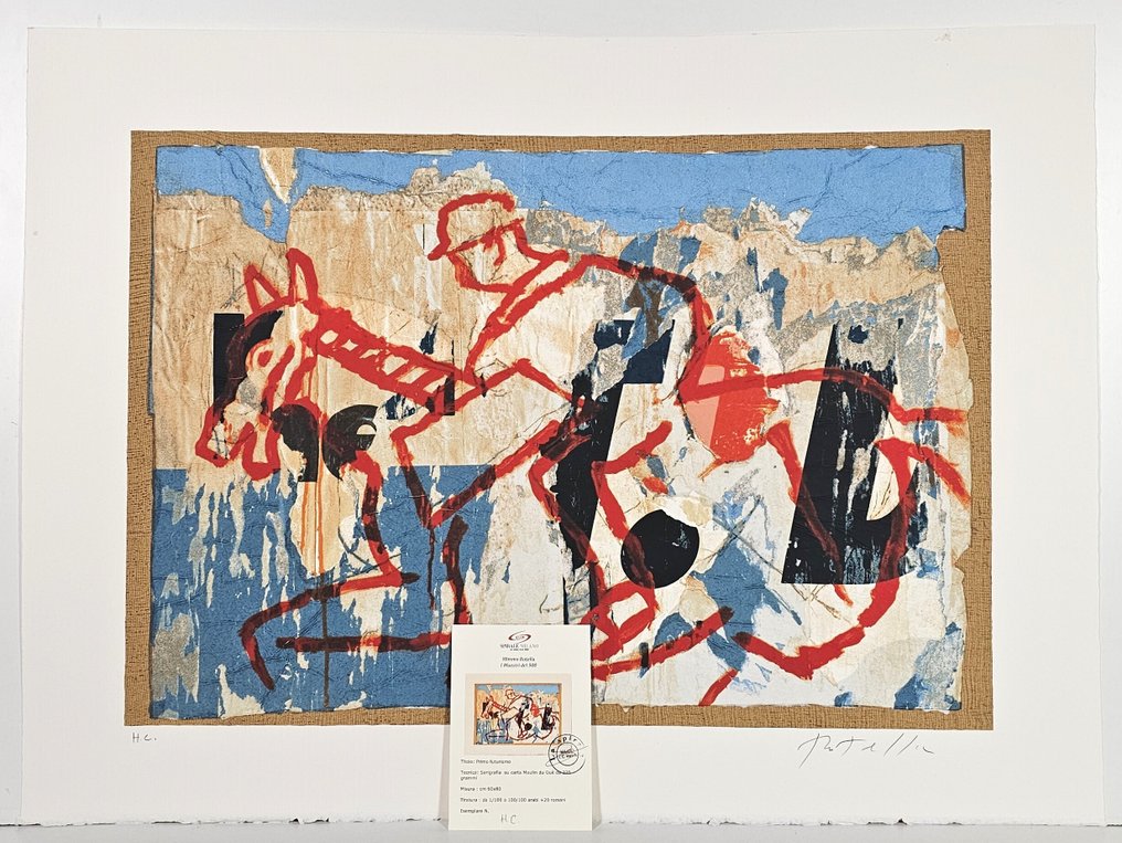 Mimmo Rotella (1918-2006) - Primo Futurismo #1.0