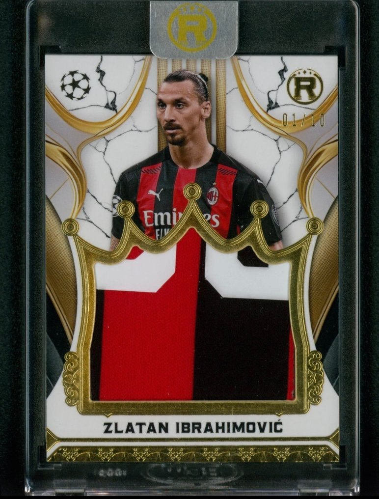 2024/25 Topps Reverence UCC Zlatan Ibrahimović 1/10 Κάρτα patch - 1 Card - Near Mint (NM) #1.0