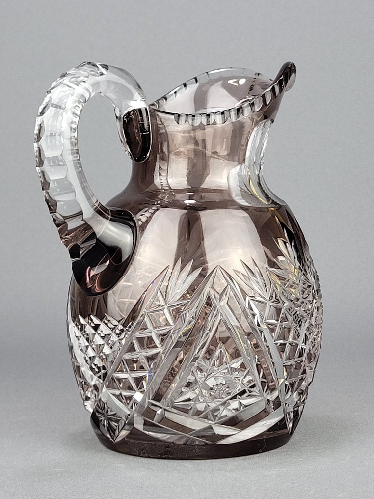 Φιάλη οίνου - Βενετία - Κρύσταλλο - Κανάτα από κομμένο κρύσταλλο #3.2