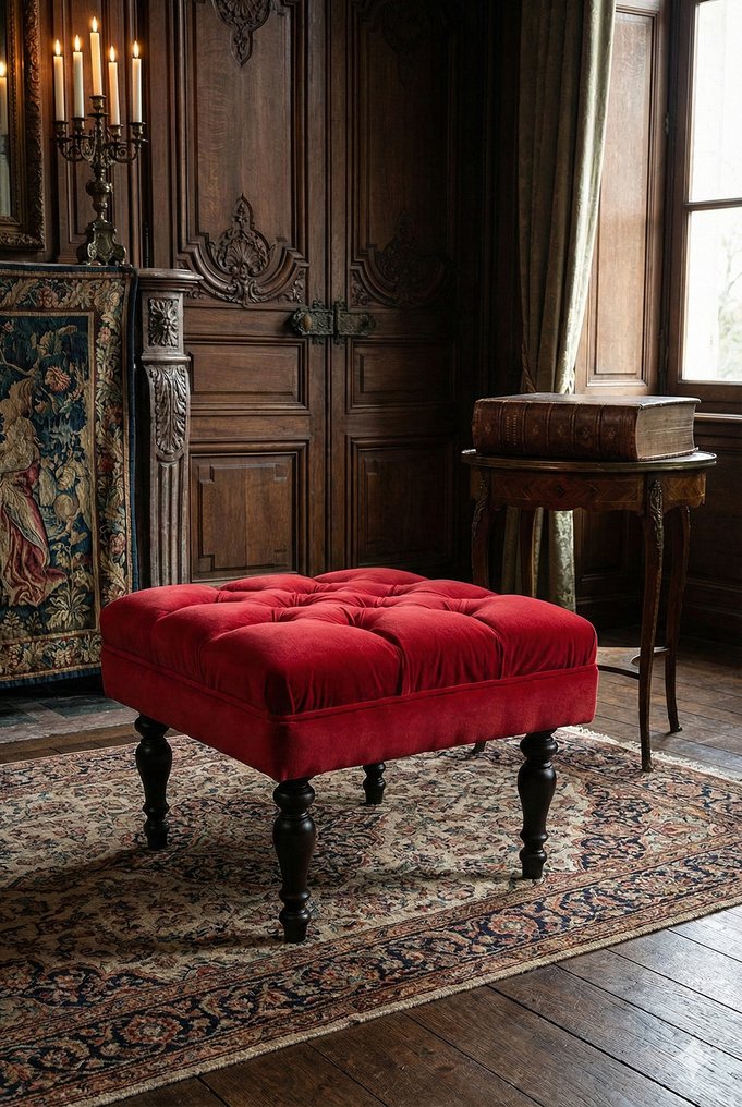 Nobilis - 軟墊 - 木, 絲絨, 棉 #1.0