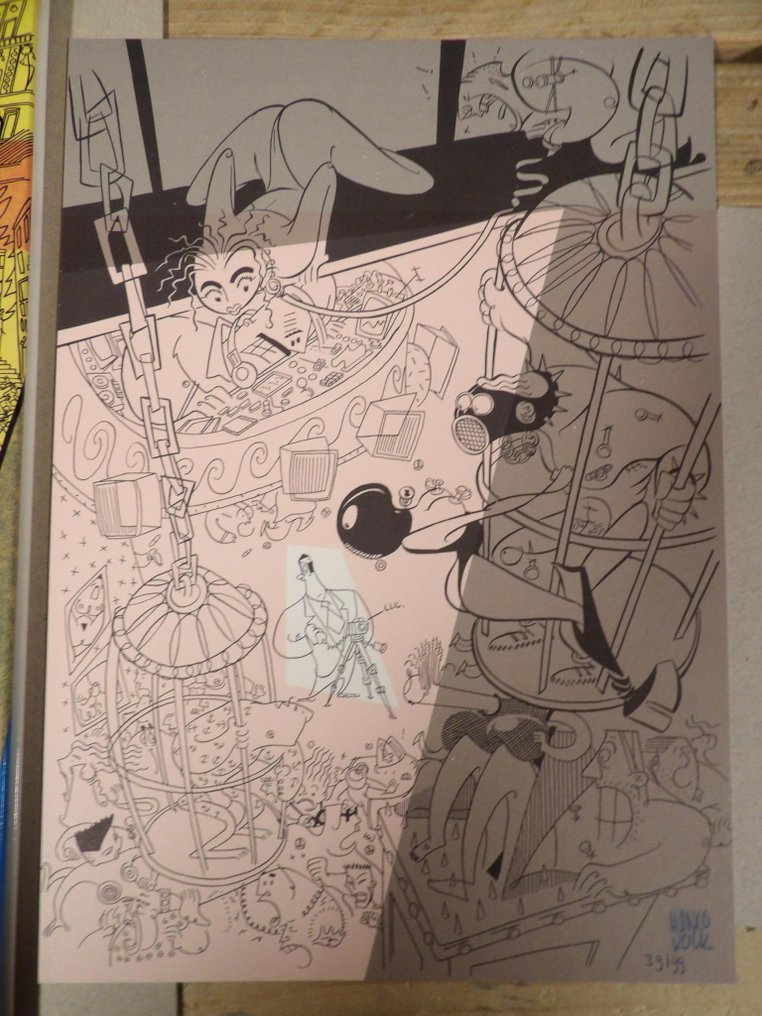 Hanco Kolk - Meccano - Beauregard - Arboris luxe hc + zeefdruk - gesigneerd - 1 luxe 专辑 - 第一版 - 1994 #1.0