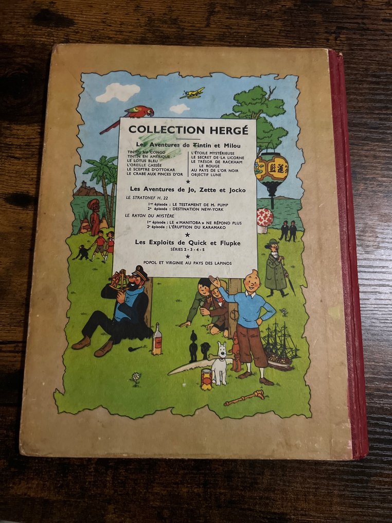 Tintin T16 - Objectif Lune (B8) - C - 1 Album - 1953 #1.0