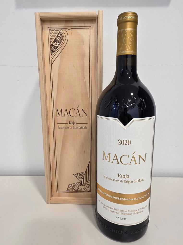 2020 Bodegas Benjamin de Rothschild & Vega Sicilia, Macán - 里奥哈 DOC - 1 马格南瓶 (1.5L) #2.1