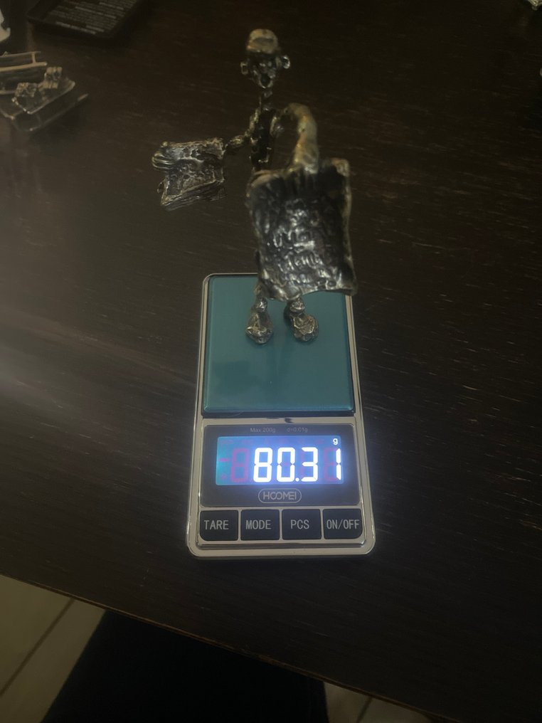 Estatueta miniatura - .925 prata #4.3