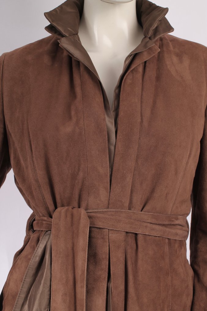Brunello Cucinelli Luxury Leather Coat - Παλτό #4.3
