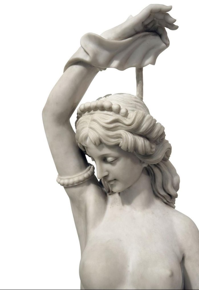 Skulptur, "Nudo Femminile" - 174 cm - Carrara-Marmor #3.2