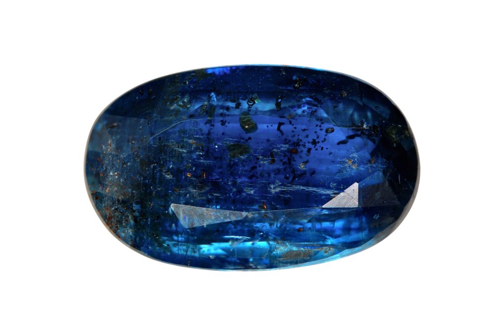 No reserve price Blue Apatite - 12.59 ct - Instituto Gemólogico Español (IGE) #1.0