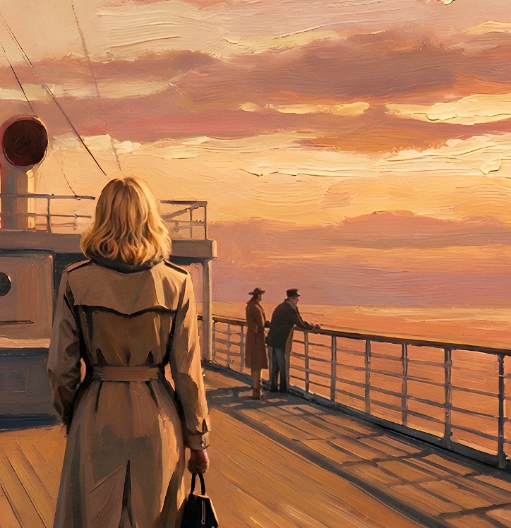 Le Yack - Sunset Voyage - The Departure - Hand signed #3.2