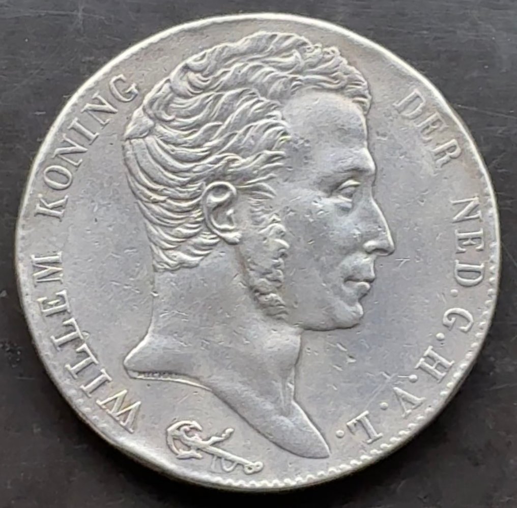 Ολλανδία. Willem I. 3 Gulden 1820 / Utrecht / PR- of ruim ZFR #2.1